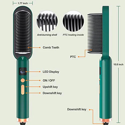 Electric Comb Invention Electric Hair Styler Comb™ – Omkarions.com